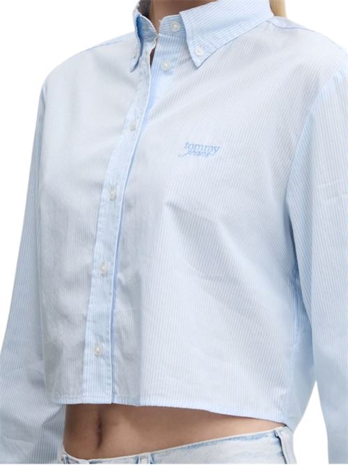 Camicia a righe in cotone Tommy Jeans | DW0DW214000BC